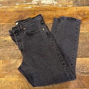 Levi’s Wedgie. Faded Black. Size 30